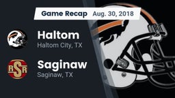 Recap: Haltom  vs. Saginaw  2018