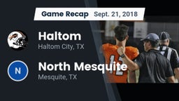 Recap: Haltom  vs. North Mesquite  2018