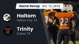Recap: Haltom  vs. Trinity  2018