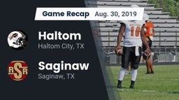 Recap: Haltom  vs. Saginaw  2019