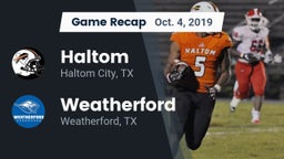 Recap: Haltom  vs. Weatherford  2019
