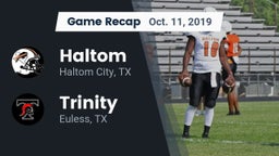 Recap: Haltom  vs. Trinity  2019