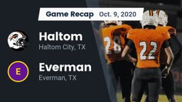 Recap: Haltom  vs. Everman  2020