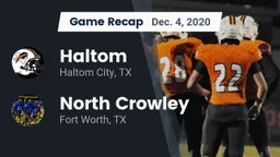 Recap: Haltom  vs. North Crowley  2020