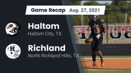 Recap: Haltom  vs. Richland  2021