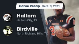 Recap: Haltom  vs. Birdville  2021