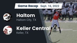Recap: Haltom  vs. Keller Central  2022