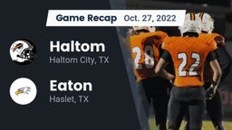 Recap: Haltom  vs. Eaton  2022