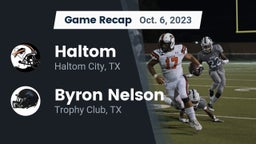 Recap: Haltom  vs. Byron Nelson  2023