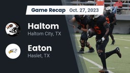 Recap: Haltom  vs. Eaton  2023