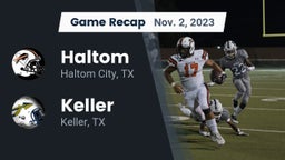 Recap: Haltom  vs. Keller  2023
