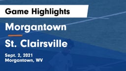 Morgantown  vs St. Clairsville  Game Highlights - Sept. 2, 2021