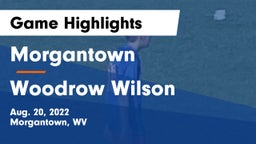 Morgantown  vs Woodrow Wilson Game Highlights - Aug. 20, 2022