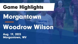 Morgantown  vs Woodrow Wilson  Game Highlights - Aug. 19, 2023