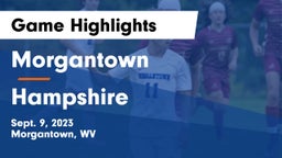 Morgantown  vs Hampshire  Game Highlights - Sept. 9, 2023