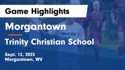 Morgantown  vs Trinity Christian School Game Highlights - Sept. 12, 2023