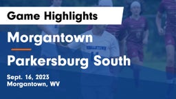 Morgantown  vs Parkersburg South  Game Highlights - Sept. 16, 2023