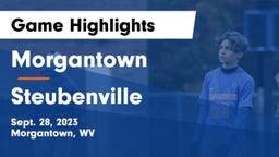 Morgantown  vs Steubenville  Game Highlights - Sept. 28, 2023