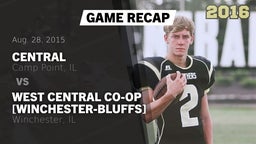 Recap: Central  vs. West Central co-op [Winchester-Bluffs]  2015