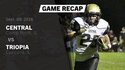 Recap: Central  vs. Triopia  2016