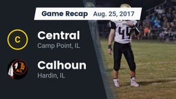 Recap: Central  vs. Calhoun  2017