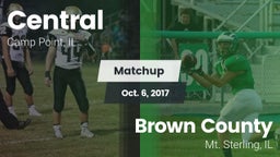Matchup: Central  vs. Brown County  2017
