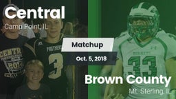 Matchup: Central  vs. Brown County  2018