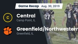 Recap: Central  vs. Greenfield/Northwestern  2019