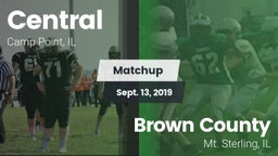 Matchup: Central  vs. Brown County  2019