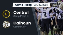 Recap: Central  vs. Calhoun  2021