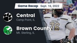 Recap: Central  vs. Brown County  2022