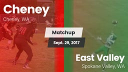 Matchup: Cheney  vs. East Valley  2017