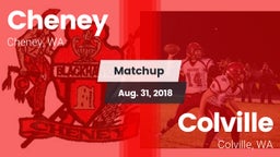 Matchup: Cheney  vs. Colville  2018