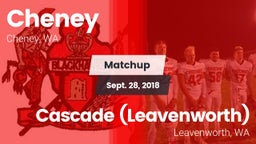 Matchup: Cheney  vs. Cascade  (Leavenworth) 2018