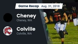 Recap: Cheney  vs. Colville  2018