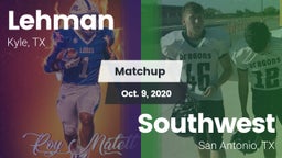 Matchup: Lehman  vs. Southwest  2020