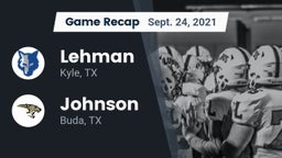 Recap: Lehman  vs. Johnson  2021