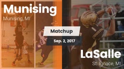 Matchup: Munising  vs. LaSalle  2017