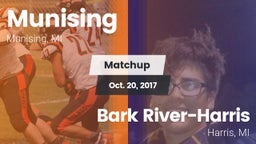 Matchup: Munising  vs. Bark River-Harris  2017