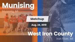 Matchup: Munising  vs. West Iron County  2018