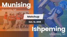 Matchup: Munising  vs. Ishpeming  2018
