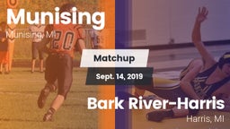 Matchup: Munising  vs. Bark River-Harris  2019