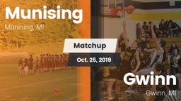 Matchup: Munising  vs. Gwinn  2019