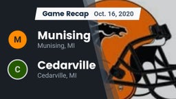 Recap: Munising  vs. Cedarville  2020