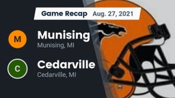 Recap: Munising  vs. Cedarville  2021