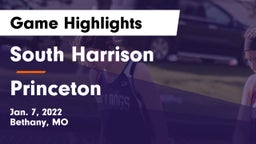South Harrison  vs Princeton  Game Highlights - Jan. 7, 2022