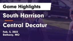 South Harrison  vs Central Decatur  Game Highlights - Feb. 5, 2022