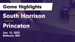 South Harrison  vs Princeton  Game Highlights - Jan. 12, 2023