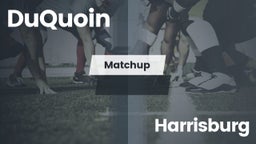 Matchup: DuQuoin  vs. Harrisburg  - Boys Varsity Football 2016