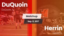 Matchup: DuQuoin  vs. Herrin  2017